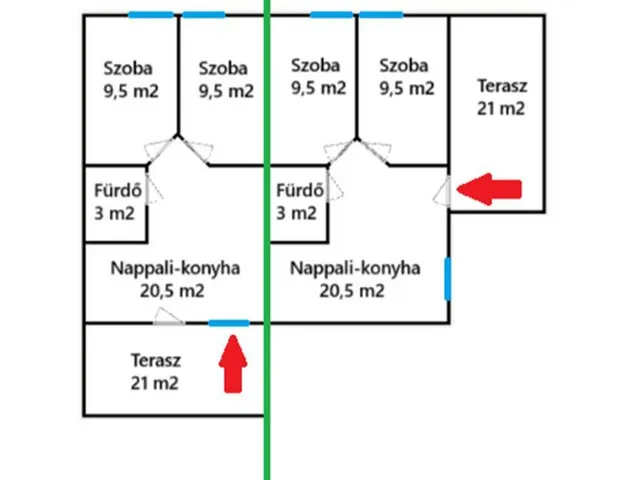 Eladó ház Kiskunlacháza 45 nm