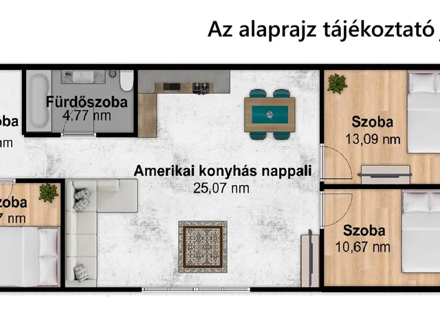 Eladó lakás Szigetszentmiklós 74 nm