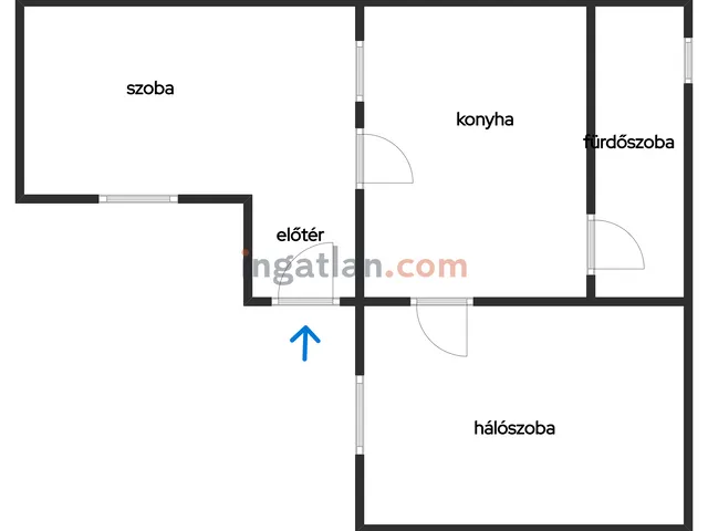 Eladó lakás Budapest XX. kerület 45 nm