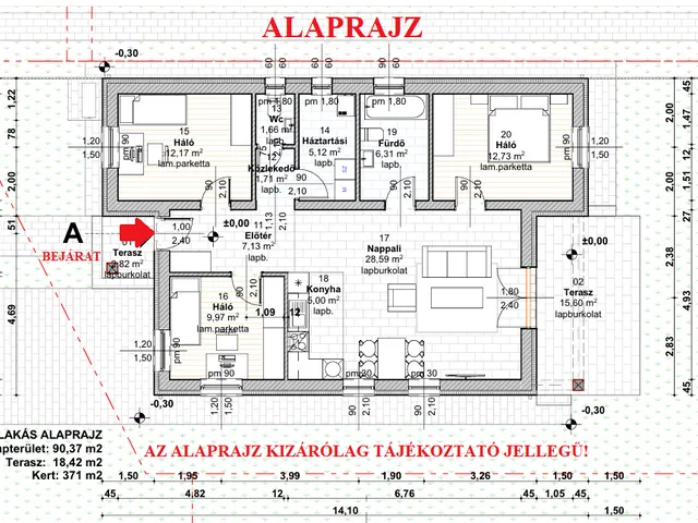 Eladó ház Kiskunlacháza 90 nm