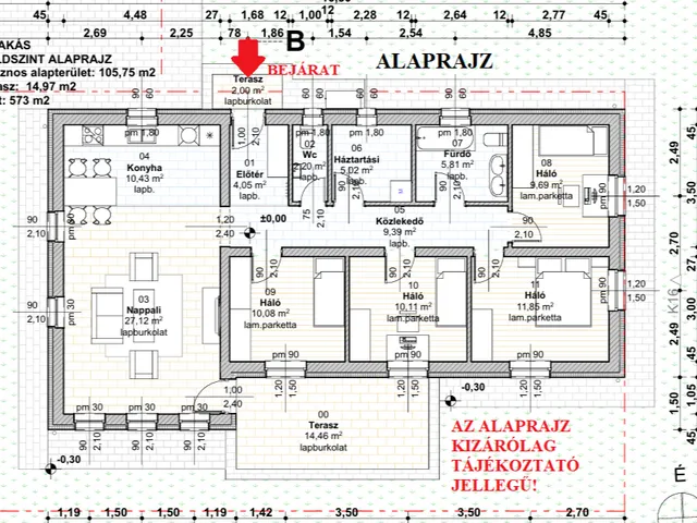 Eladó ház Kiskunlacháza 105 nm