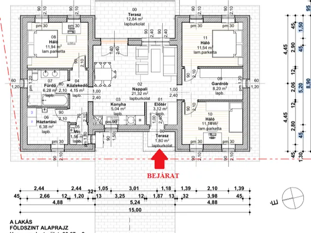 Eladó ház Kiskunlacháza 90 nm