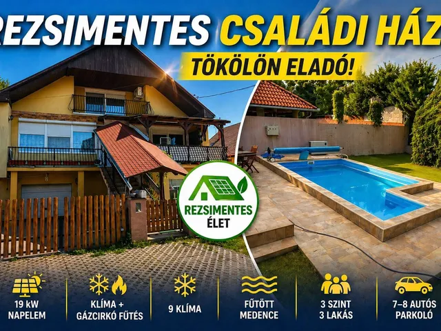 Eladó ház Tököl 270 nm