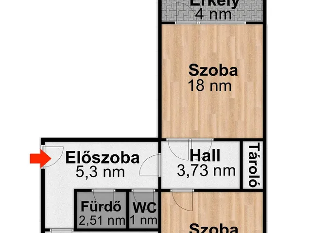 Eladó lakás Budapest X. kerület 53 nm