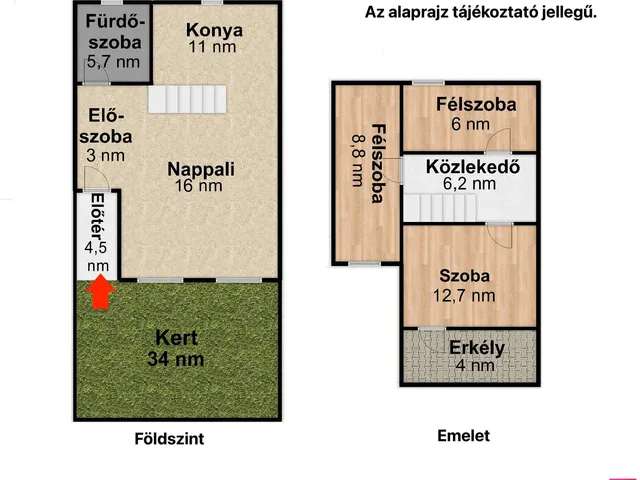 Eladó ház Szigethalom 65 nm