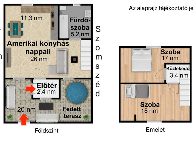 Eladó ház Szigethalom 80 nm