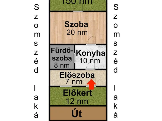 Eladó ház Tököl 57 nm