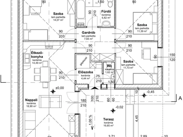 Eladó ház Bicske, Bicske kertváros 102 nm