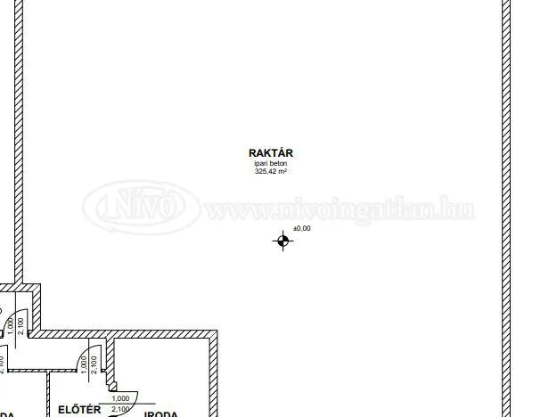 Kiadó kereskedelmi és ipari ingatlan Veszprém 325 nm