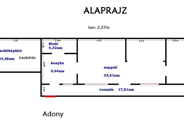 Eladó ház Adony 87 nm