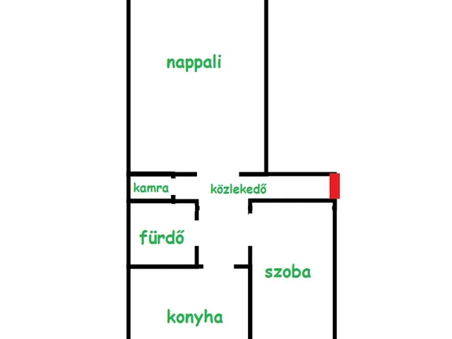 Eladó lakás Dunaújváros, Belváros 44 nm