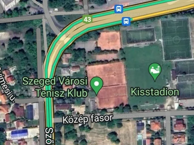 Eladó telek Szeged, Újszeged 746 nm