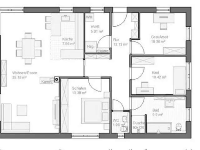 Eladó ház Budapest XVI. kerület, Rákosszentmihály 95 nm