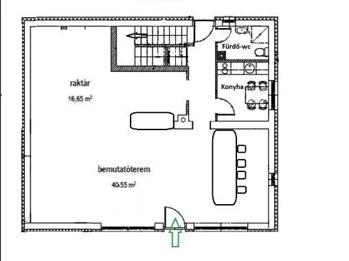 Kiadó kereskedelmi és ipari ingatlan Pomáz, Tiszolczytelep, Táncsics M 23/a 131 nm