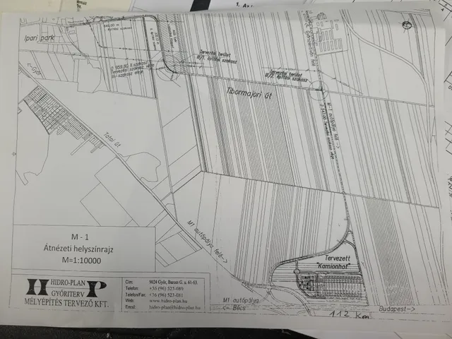 Eladó kereskedelmi és ipari ingatlan Győr, Nagyhegy 7090 nm