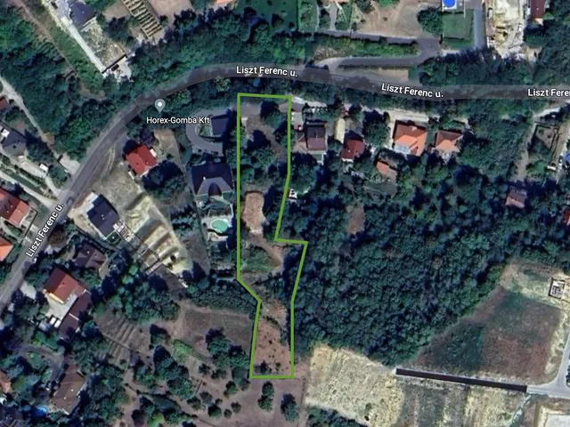 Eladó telek Győrújbarát, Liszt Ferenc utca 3284 nm