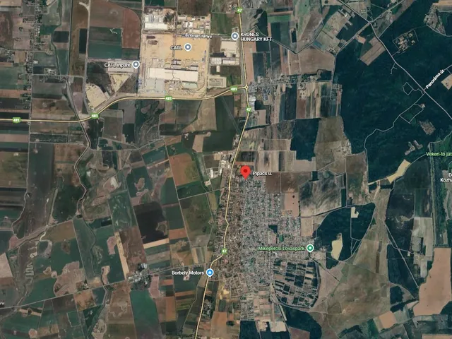 Eladó telek Mikepércs 8400 nm