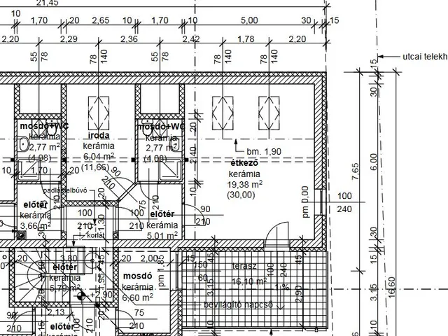 Kiadó kereskedelmi és ipari ingatlan Pákozd 58 nm