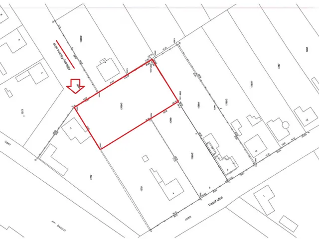 Eladó telek Sárosd 1763 nm