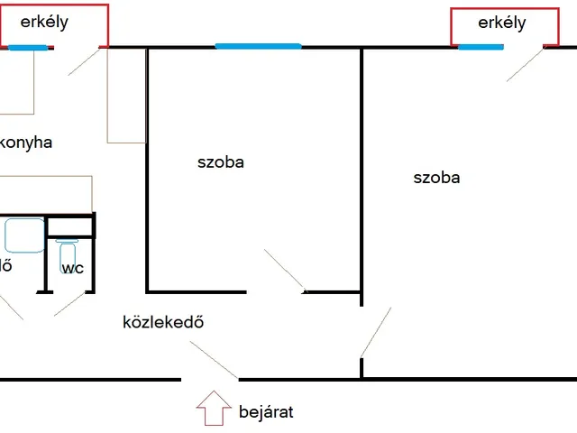 Eladó lakás Polgárdi 54 nm