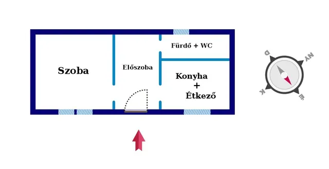 Eladó lakás Budapest XX. kerület, Szent Imre herceg utca 20 nm