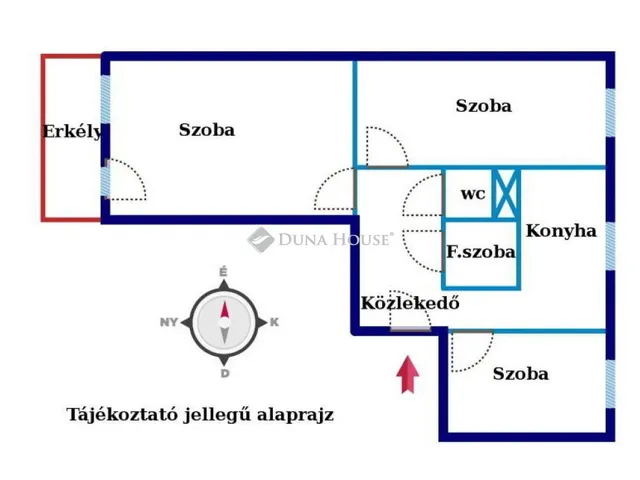 Eladó lakás Budapest XV. kerület 55 nm