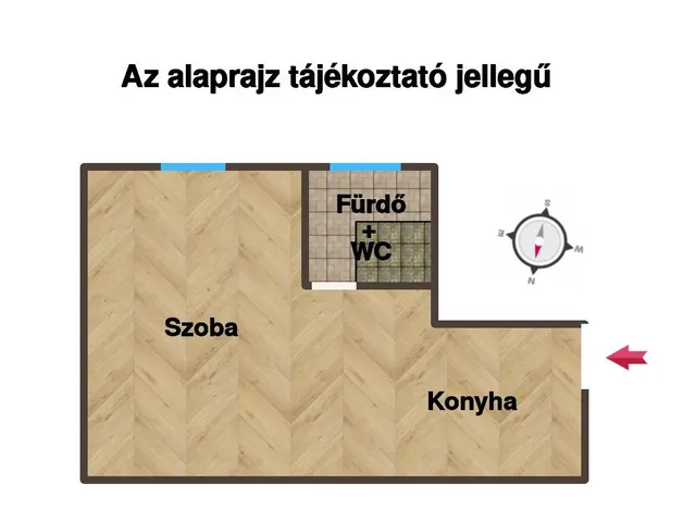 Eladó lakás Budapest X. kerület 28 nm