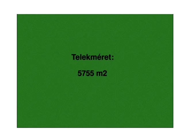 Eladó telek Szentmártonkáta 5755 nm