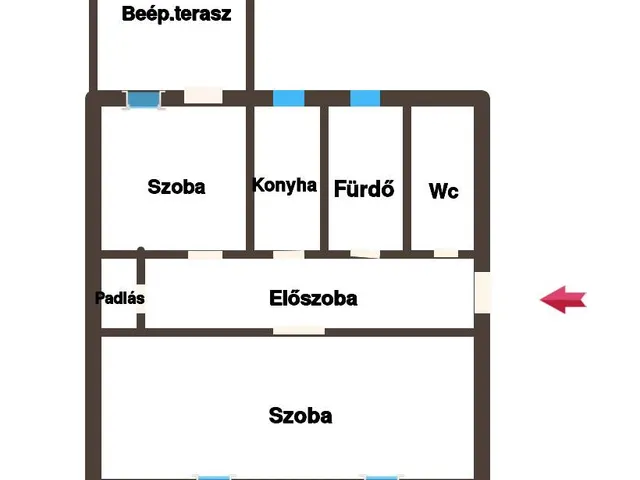 Eladó ház Budapest XXI. kerület 62 nm
