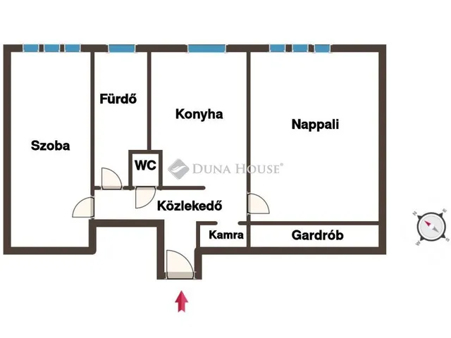 Eladó lakás Budapest X. kerület, Téglavető utca 49 nm