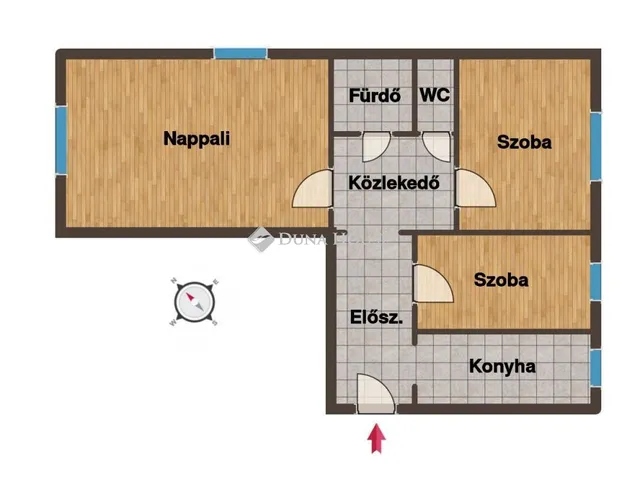 Eladó lakás Budapest XIX. kerület, Jókai utca 53 nm