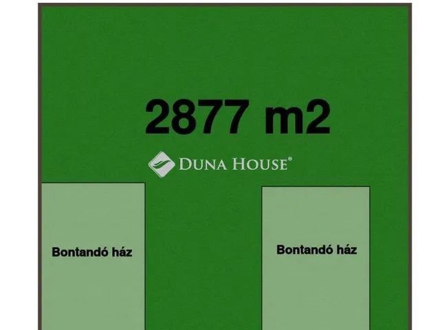 Eladó telek Hernád, Kis utca 2877 nm