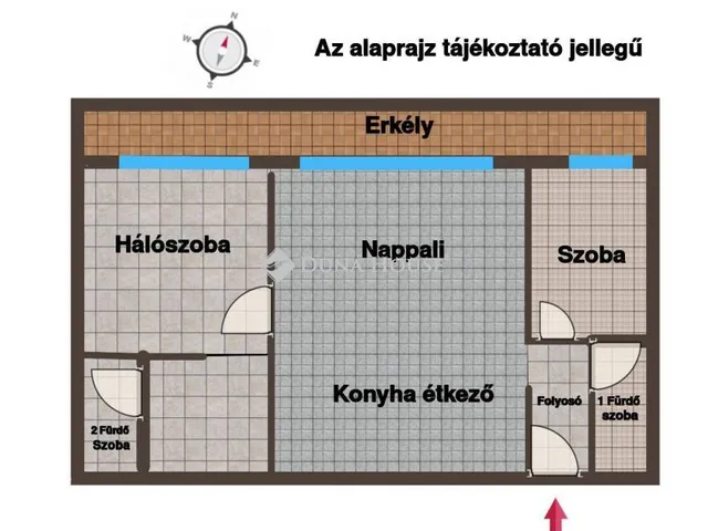 Kiadó lakás Budapest VII. kerület, Madách Imre út 59 nm