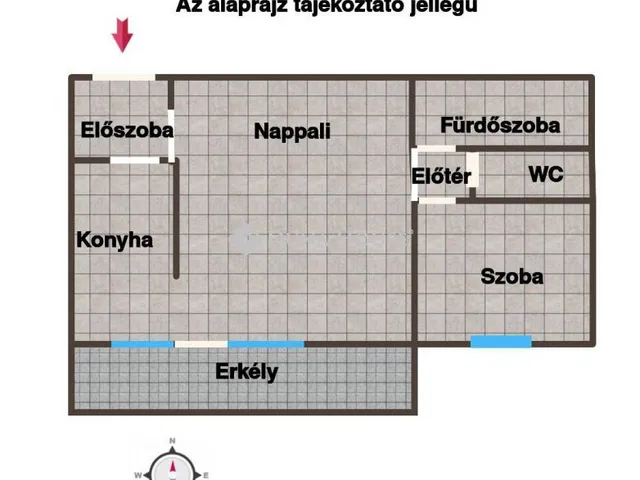 Eladó lakás Hajdúszoboszló 43 nm