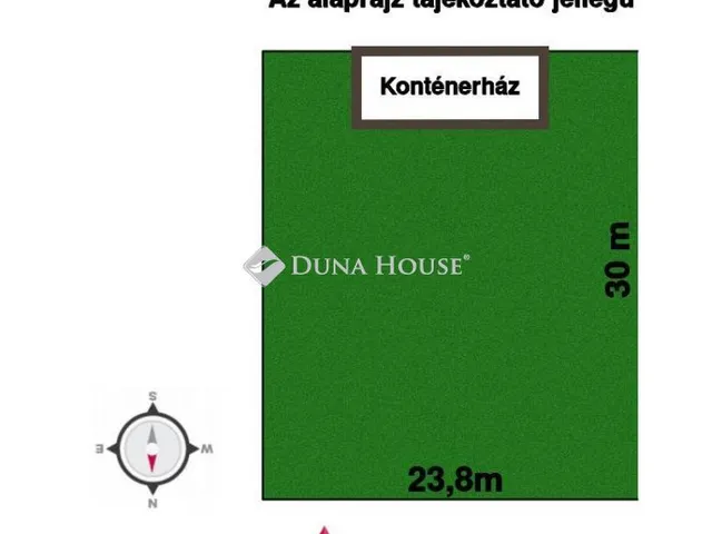 Eladó telek Siófok, Szent László utca 710 nm