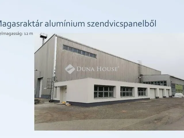 Eladó kereskedelmi és ipari ingatlan Komló, Altáró utca 908 nm