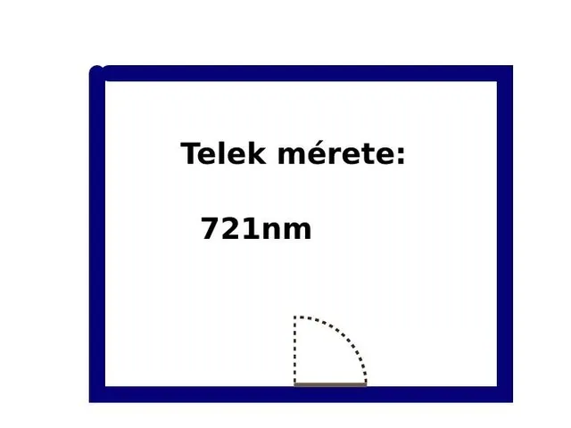 Eladó telek Jászberény 721 nm