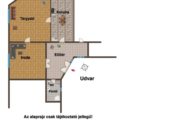 Kiadó kereskedelmi és ipari ingatlan Jászberény 94 nm