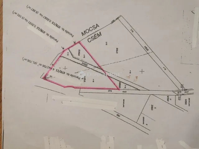 Eladó telek Csém, Külterület 8887 nm