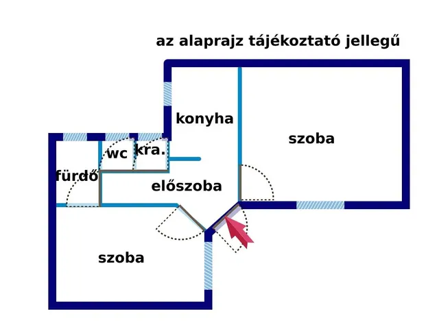 Eladó lakás Budapest VI. kerület 59 nm