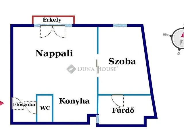 Kiadó lakás Budapest IX. kerület, Dandár utca 50 nm