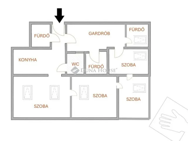 Eladó lakás Budapest XIII. kerület 60 nm