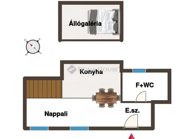 Eladó lakás Budapest VI. kerület 23 nm