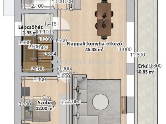 Eladó lakás Budapest III. kerület 81 nm