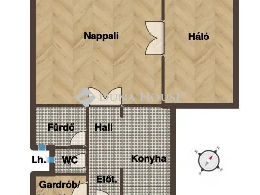 Eladó lakás Budapest VI. kerület 58 nm