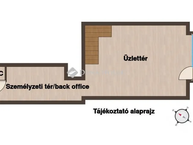 Eladó kereskedelmi és ipari ingatlan Budapest V. kerület 64 nm
