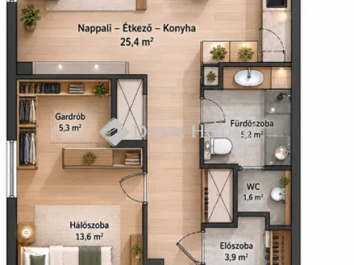 Eladó lakás Budapest II. kerület, Rókushegyi lépcső 58 nm