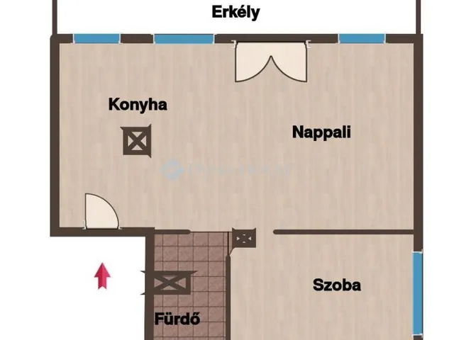 Eladó lakás Budapest II. kerület 55 nm