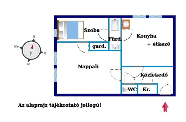 Eladó lakás Dunaújváros, Bocskai István utca 52 nm