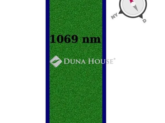 Eladó telek Gyömrő 1069 nm